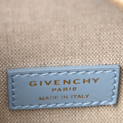 Givenchy Box Calfskin East West Mini Antigona Light Blue 6 of 15