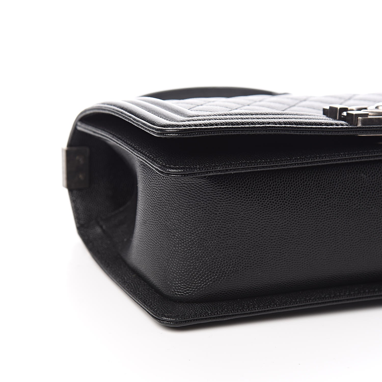 Chanel Caviar Quilted Medium Boy Flap Black 8 of 11