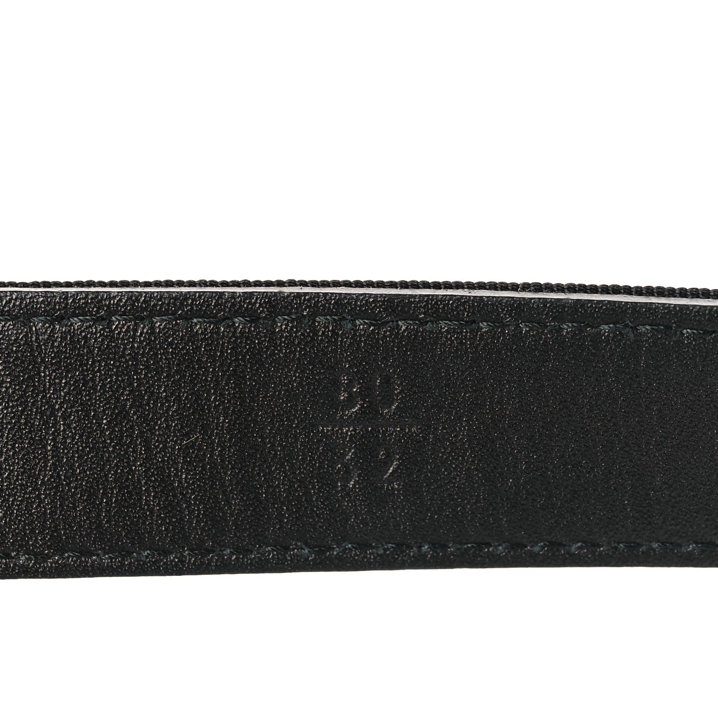 Grosgrain Crystal CC Belt 80 32 Black