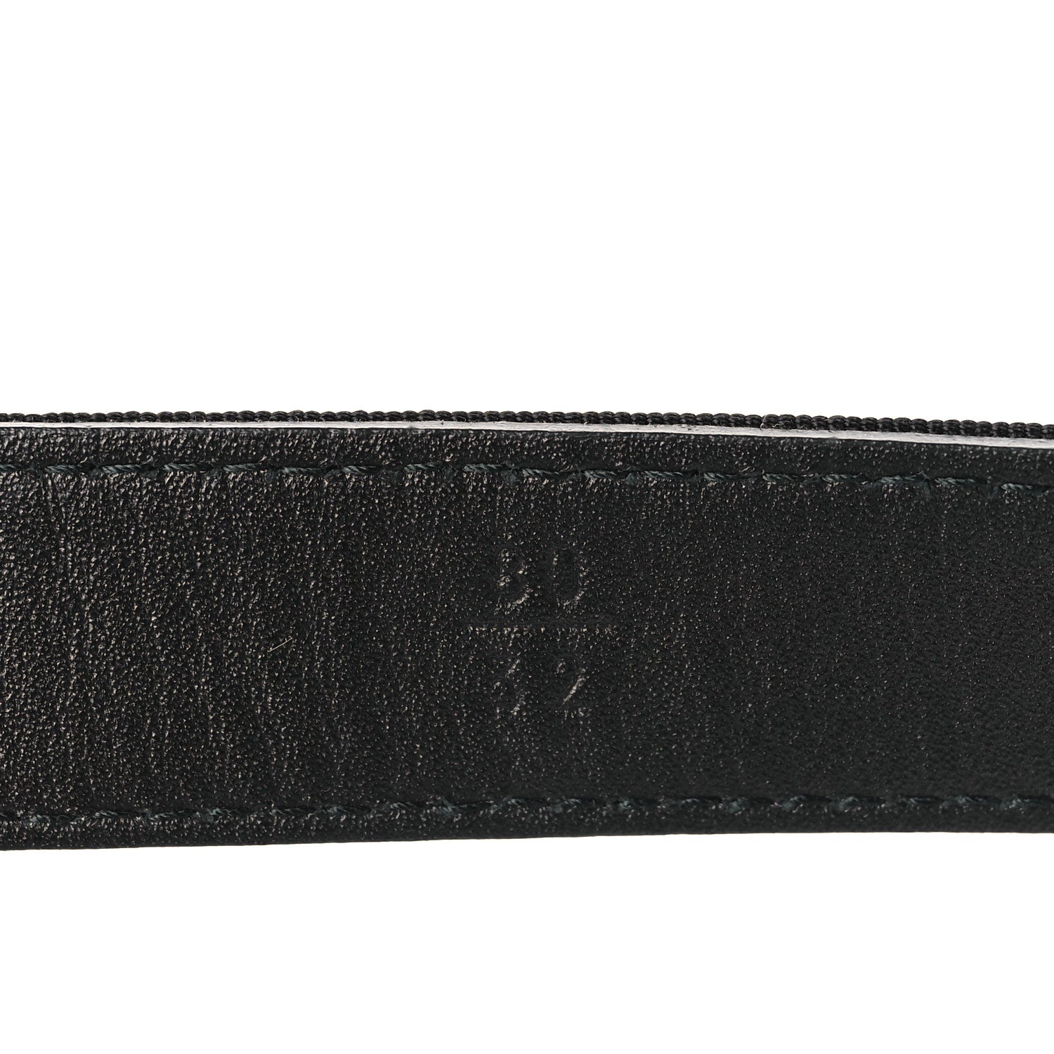 Chanel Grosgrain Crystal CC Belt 80 32 Black 5 of 8