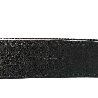 Chanel Grosgrain Crystal CC Belt 80 32 Black 5 of 8