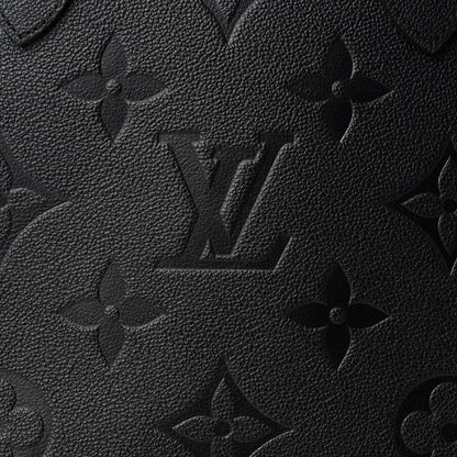Louis Vuitton Empreinte Monogram Giant Neverfull MM Black 9 of 10