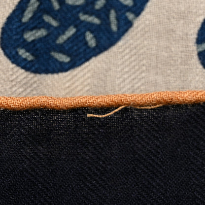 Hermes Cashmere Silk En Liberte Shawl 140 White Vert Loden Miel 6 of 6