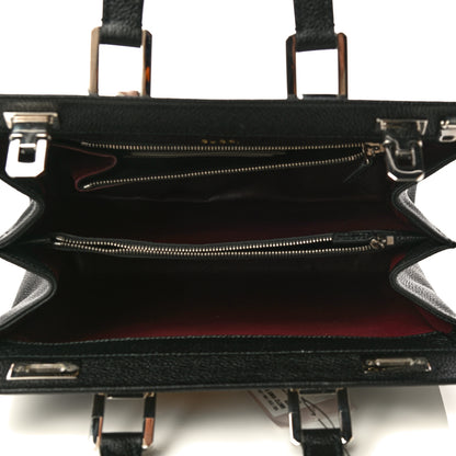 Gucci Grainy Calfskin Small Zumi Top Handle Bag Black 5 of 11