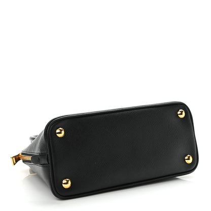Prada Saffiano Lux Mini Promenade Tote Black 4 of 10