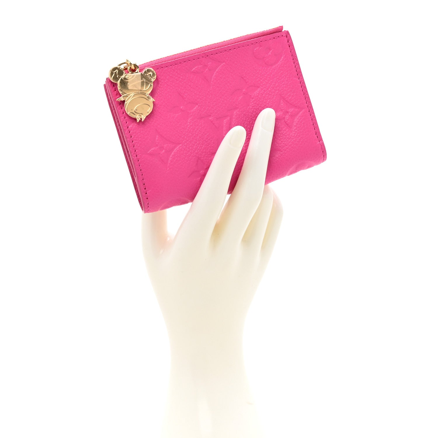 Louis Vuitton X TM Empreinte Monogram Lisa Wallet Kawaii Pink 2 of 8