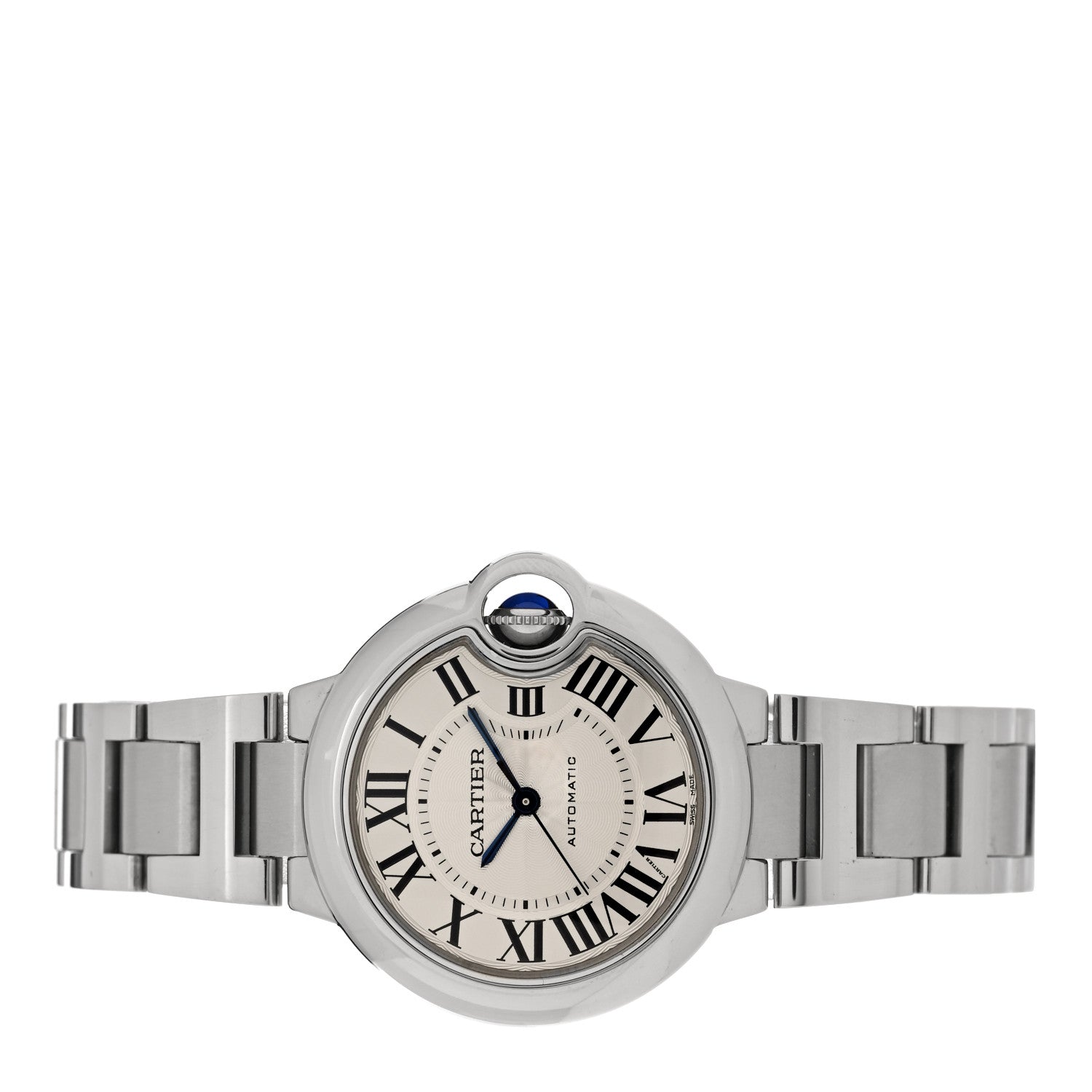 Cartier Stainless Steel 33mm Ballon Bleu De Cartier Automatic Watch 2 of 5