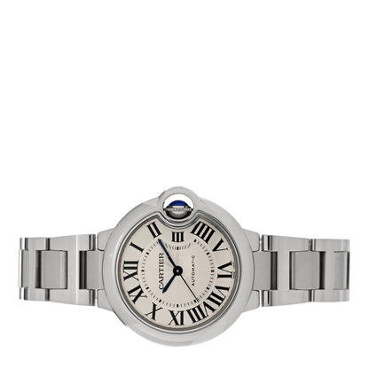 Cartier Stainless Steel 33mm Ballon Bleu De Cartier Automatic Watch 2 of 5