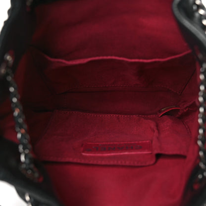 Chanel Calfskin Quilted Small Gabrielle Bucket Black 5 of 11