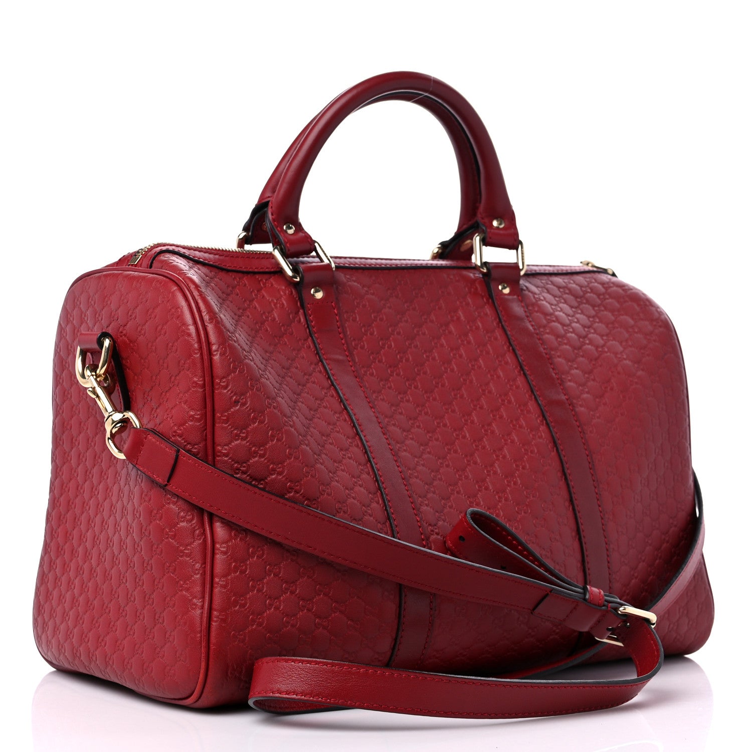 Gucci Microguccissima Medium Joy Boston Red 3 of 15