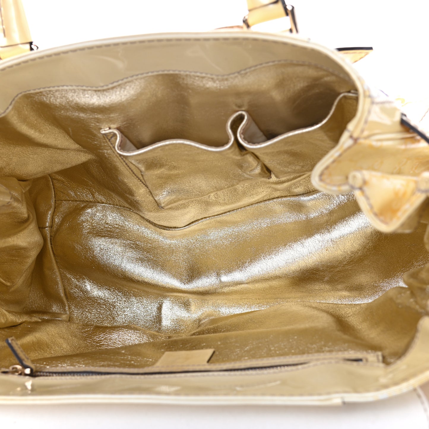 Dialux Guccissima Large Queen Tote Yellow
