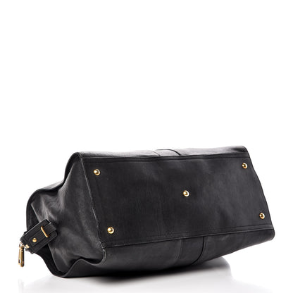 Saint Laurent Sheepskin Large Cabas ChYc Black 4 of 14