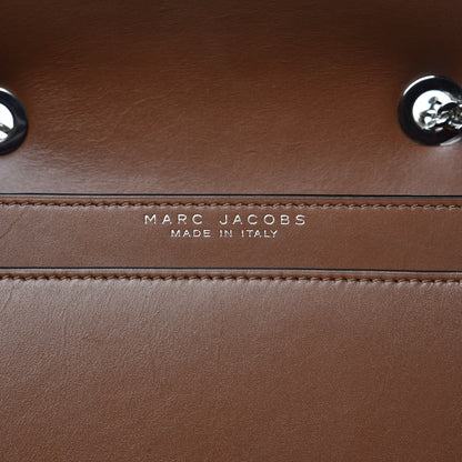 Marc Jacobs Calfskin Flap Shoulder Bag Brown 6 of 8