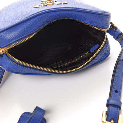 Prada Vitello Phenix Camera Bag Royal 5 of 10
