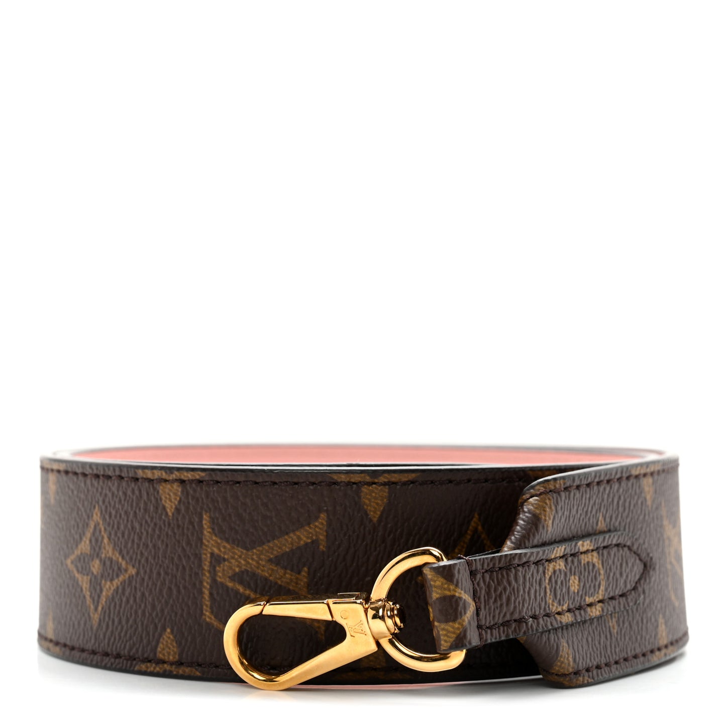 Monogram Bandouliere Shoulder Strap Rose Poudre