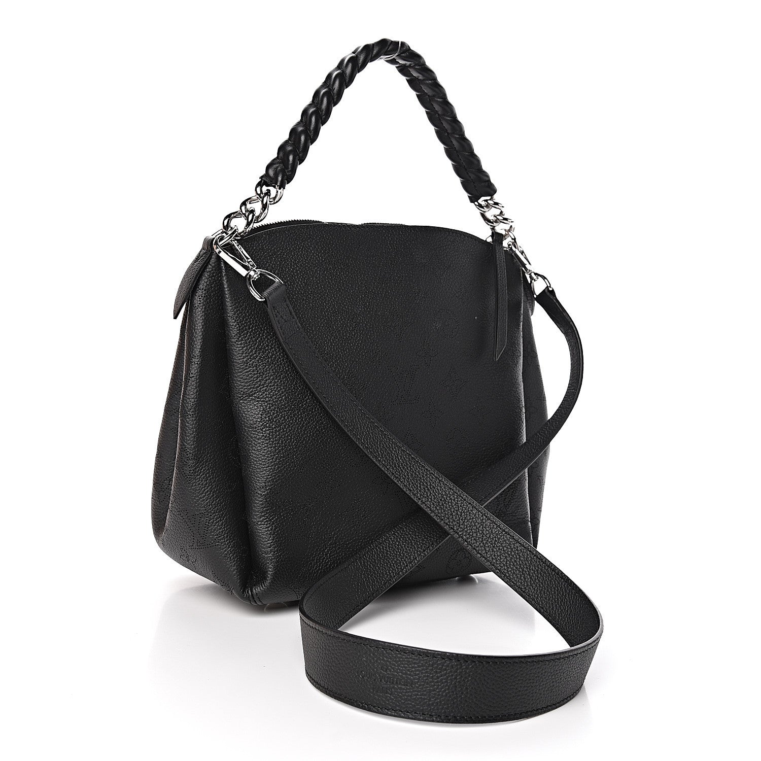 Louis Vuitton Mahina Babylone Chain BB Black 3 of 10