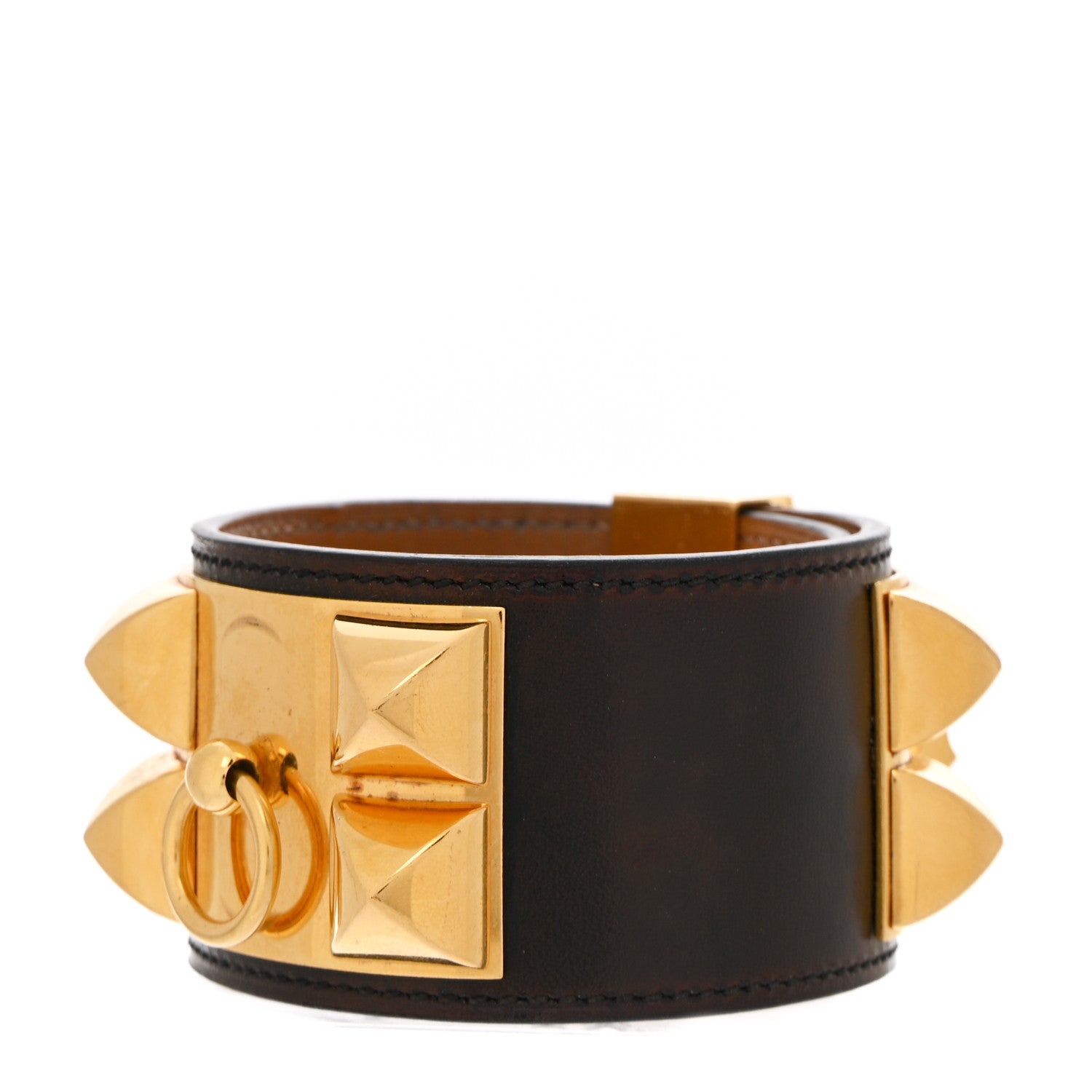 Hermes Box Collier De Chien CDC Bracelet L Black 1 of 7