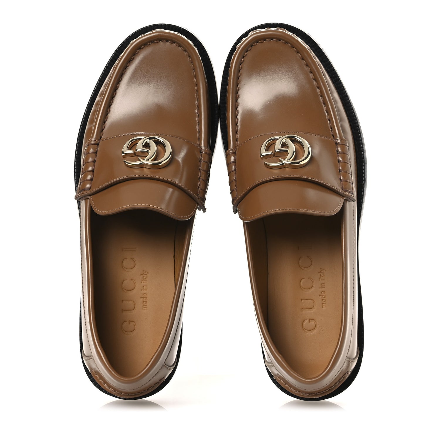 Millennial Ribot GG Marmont Loafers 36 36 Luminous Wood