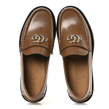 Gucci Millennial Ribot GG Marmont Loafers 36 36 Luminous Wood 2 of 11