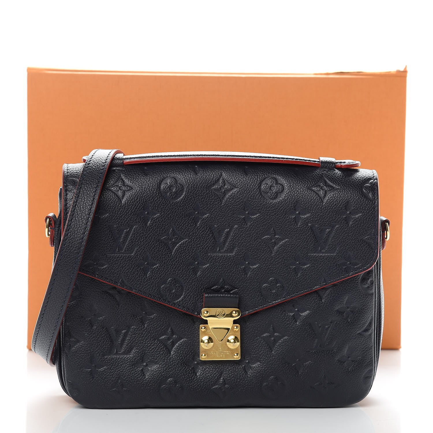 Louis Vuitton Empreinte Pochette Metis Marine Rouge 13 of 13