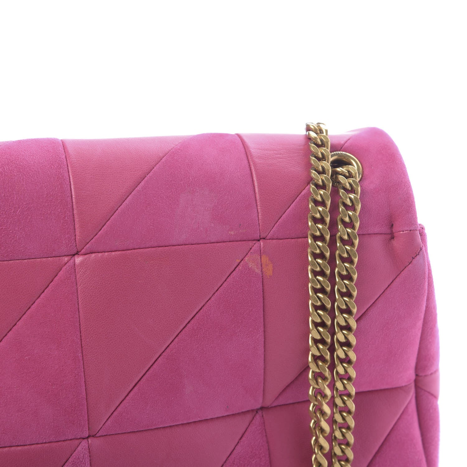 Saint Laurent Lambskin Patchwork Monogram Medium Jamie 10 of 10