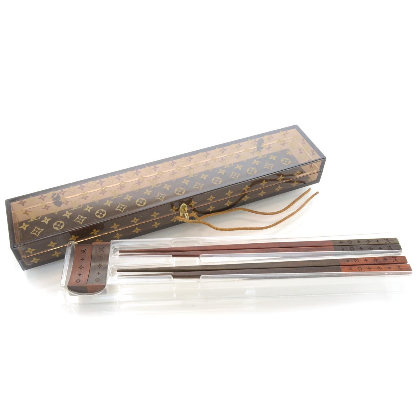 Rosewood Monogram Chopsticks