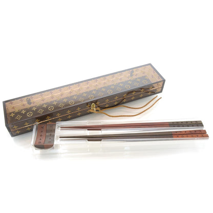 Louis Vuitton Rosewood Monogram Chopsticks 1 of 4