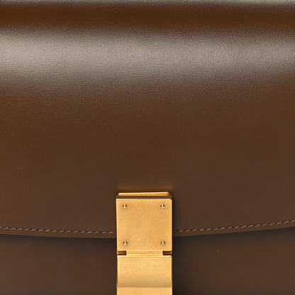 Celine Smooth Calfskin Small Classic Box Flap Bag Camel 7 of 9