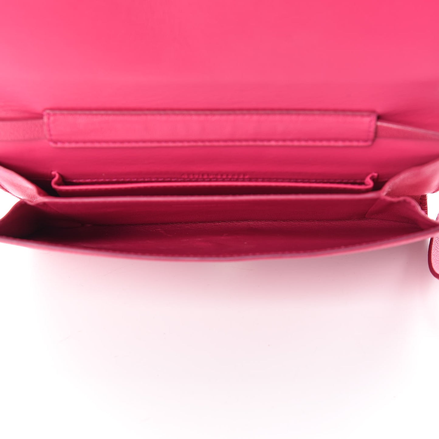 Calfskin Insignia Pouch Pink
