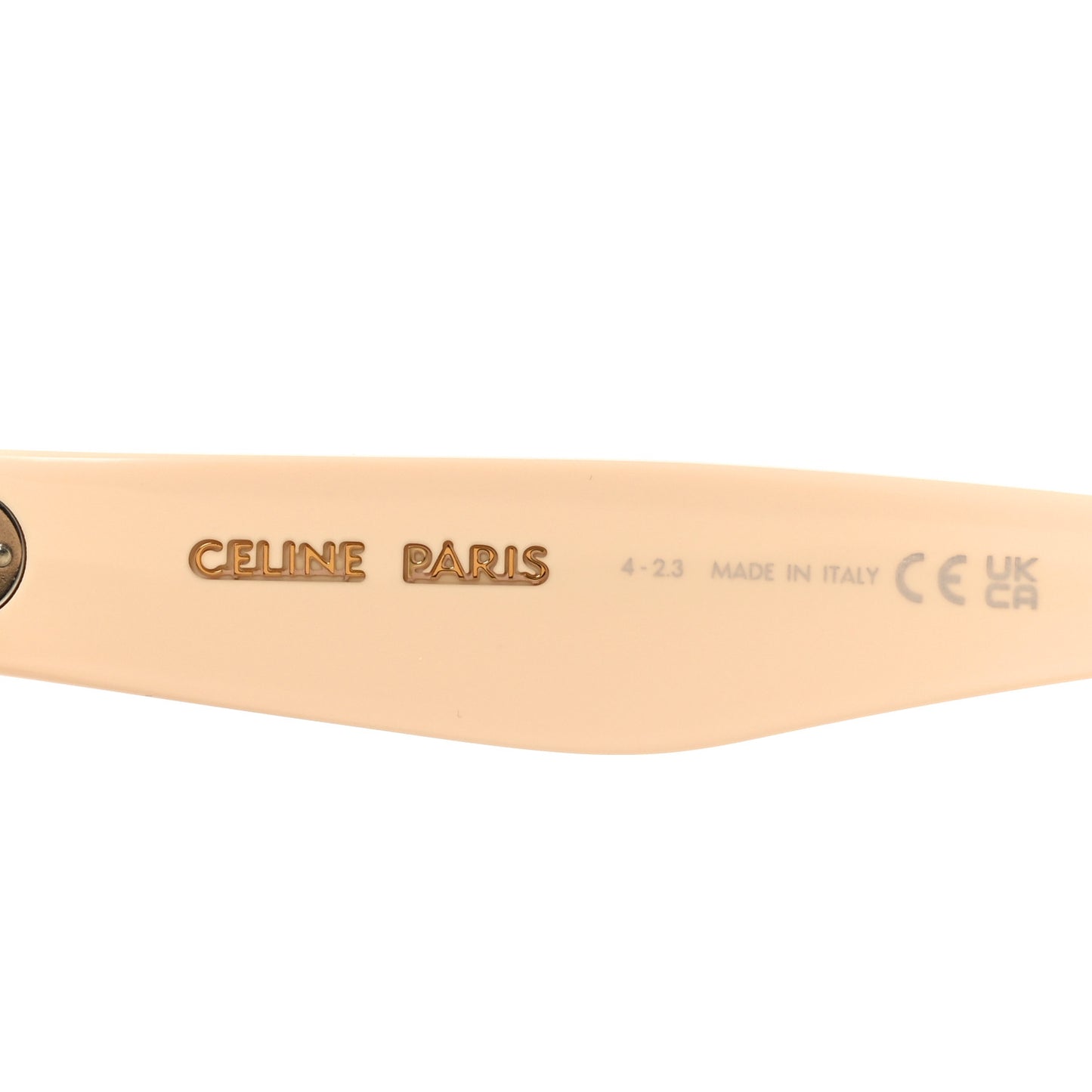 Acetate Round Sunglasses CL4003IN Ivory