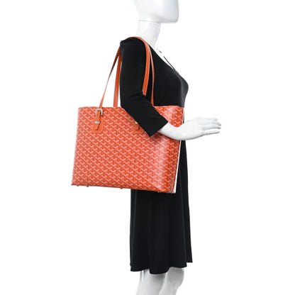 Goyard Goyardine Sac Marie Galante GM Orange 2 of 8