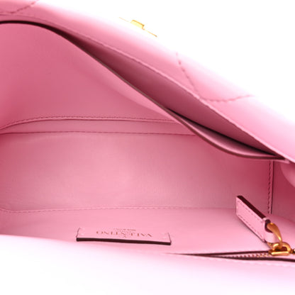 Valentino Garavani Nappa Medium Roman Stud Shoulder Bag Pink Borealis 5 of 9