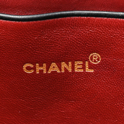 Chanel Lambskin Quilted Large Camera Case Black 6 of 16