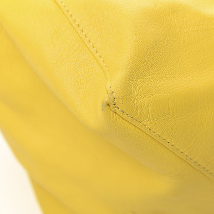 Celine Lambskin Horizontal Cabas Sun Yellow 13 of 16