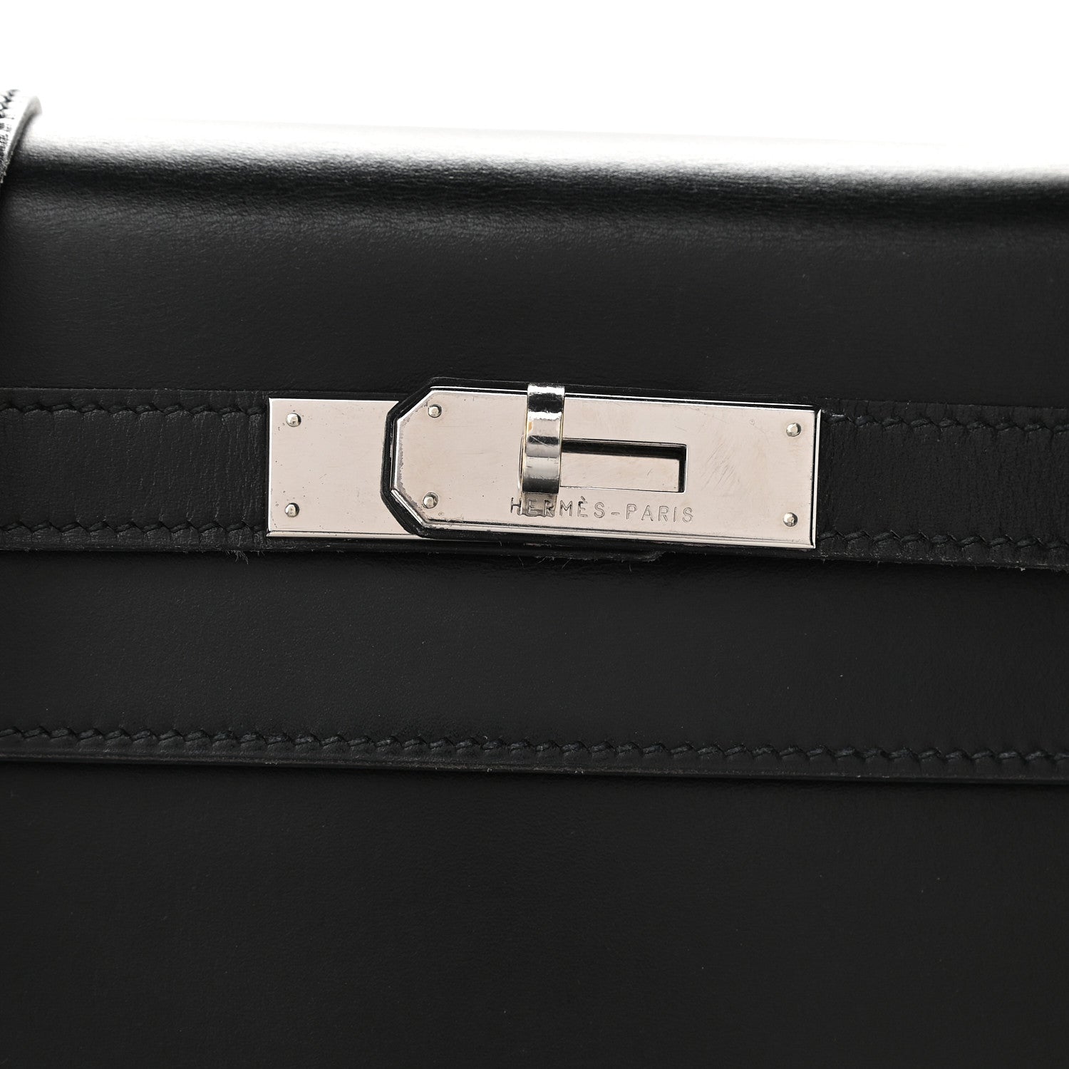 Hermes Chamonix Kelly Sellier 32 Black 9 of 10