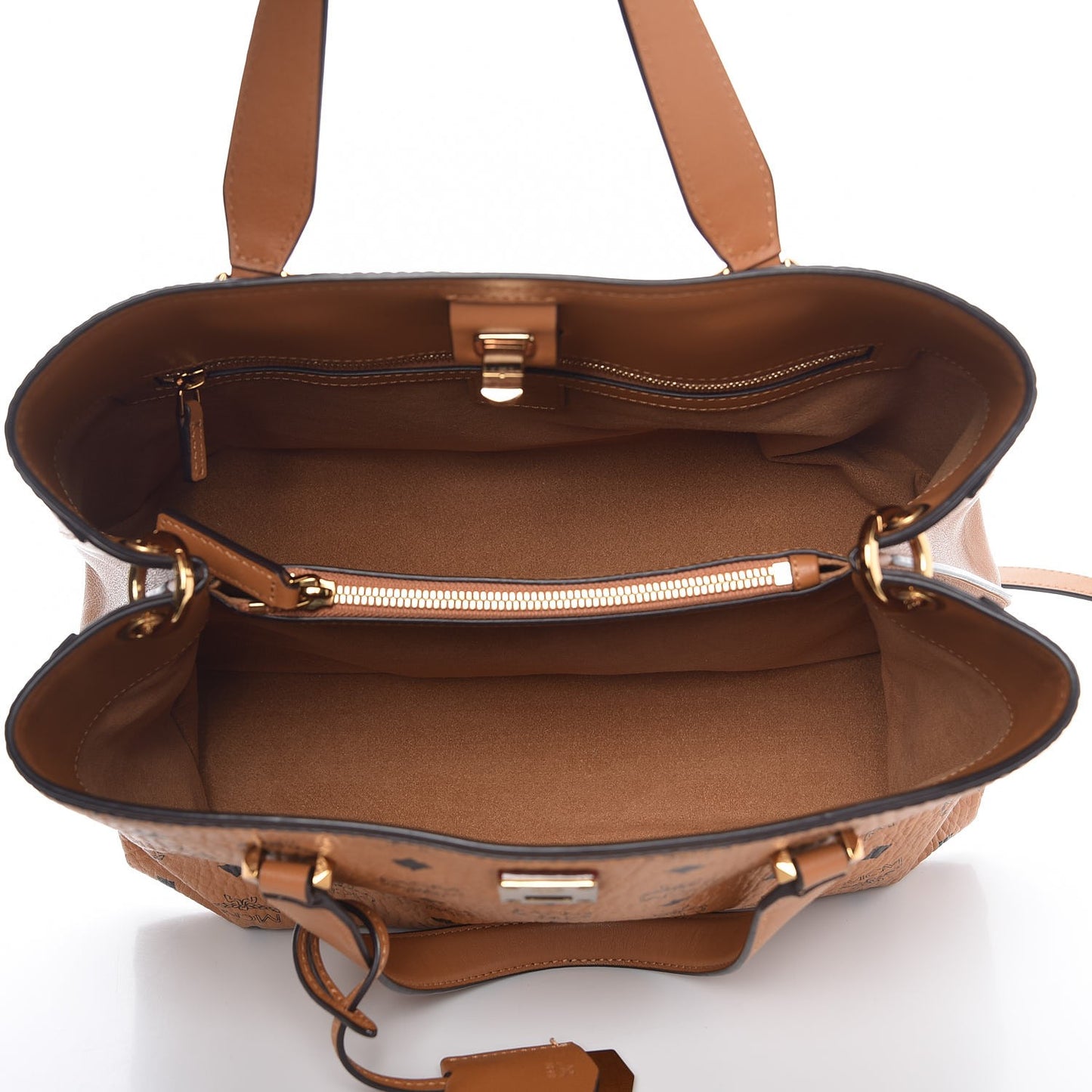Visetos Large Essential Tote Cognac