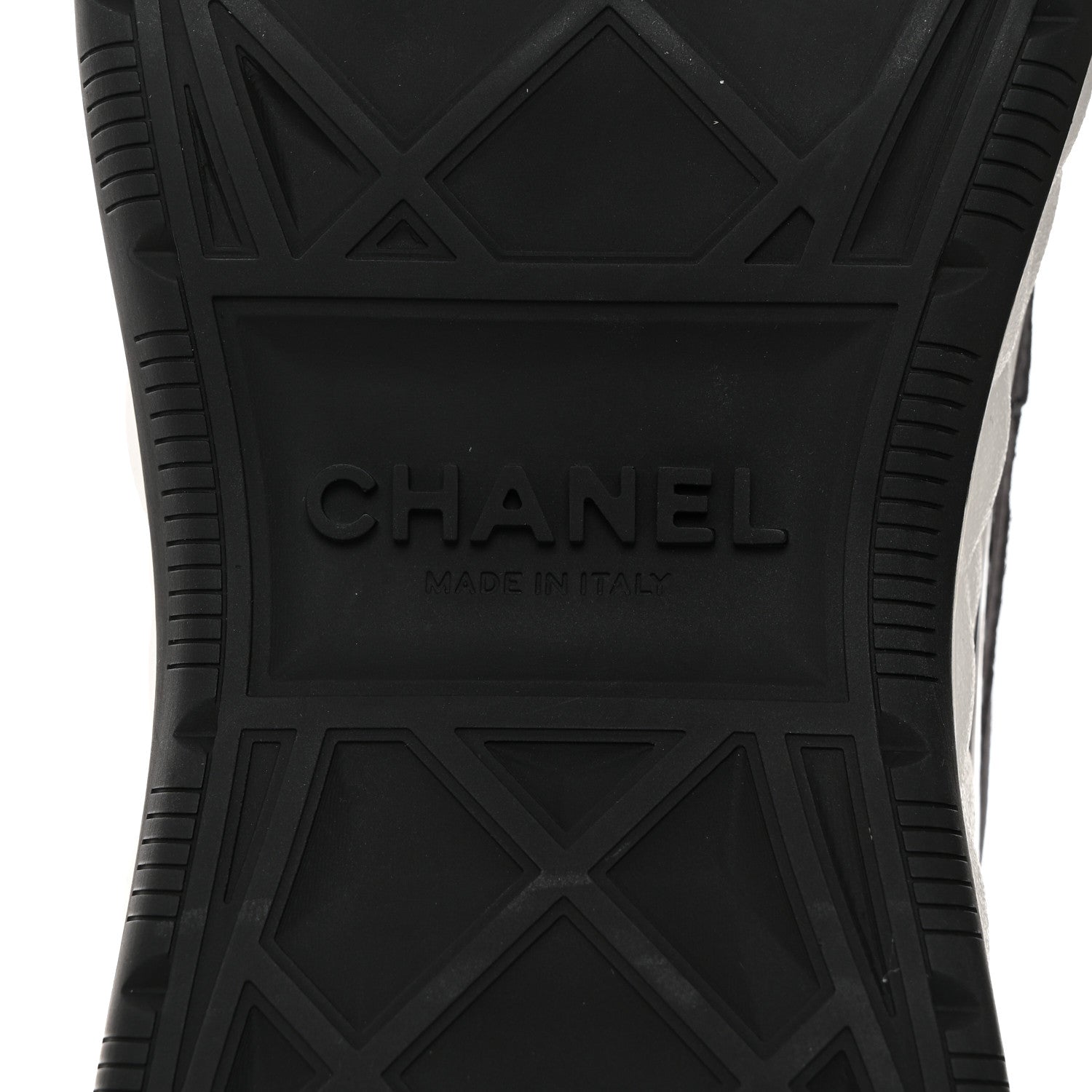 Chanel Suede Calfskin Nylon Grosgrain CC Sneakers 41 Gray 8 of 9