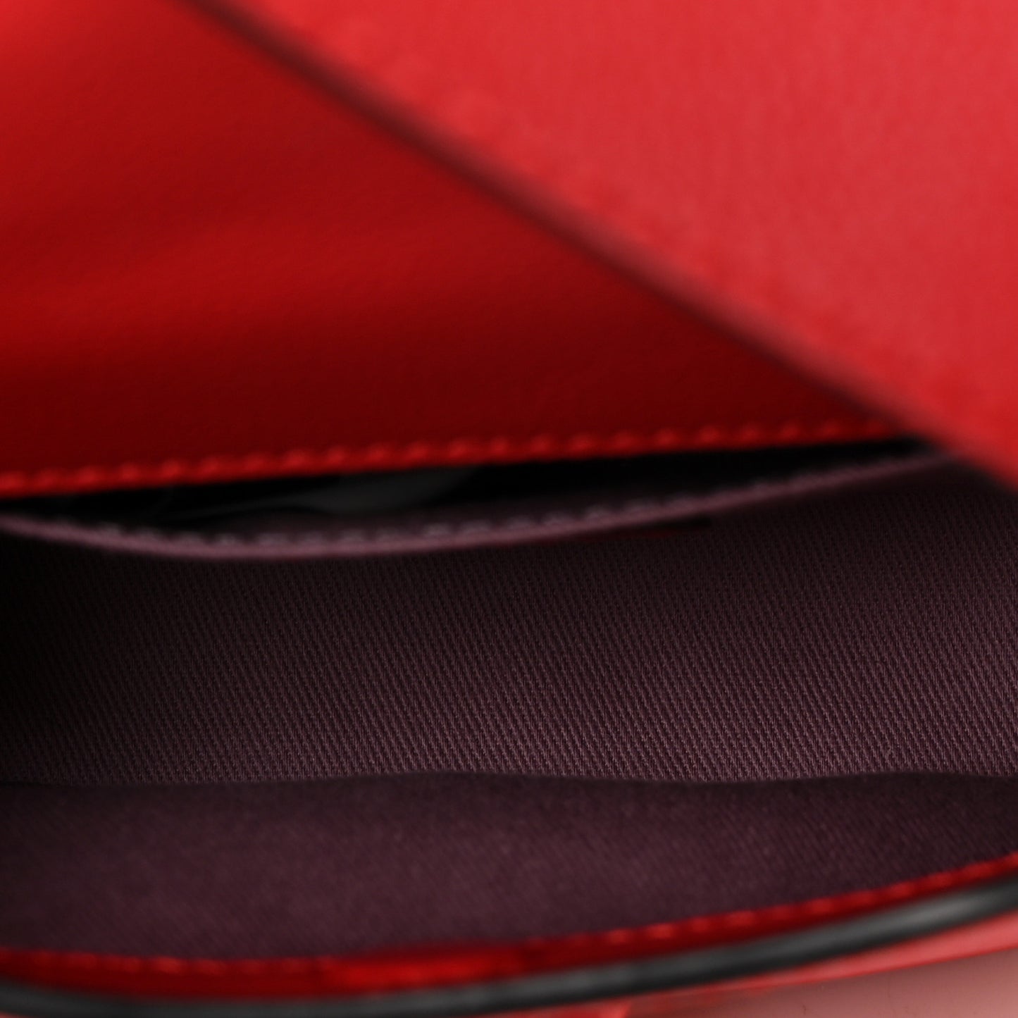 Calfskin La Medusa Small Hobo Crossbody Red
