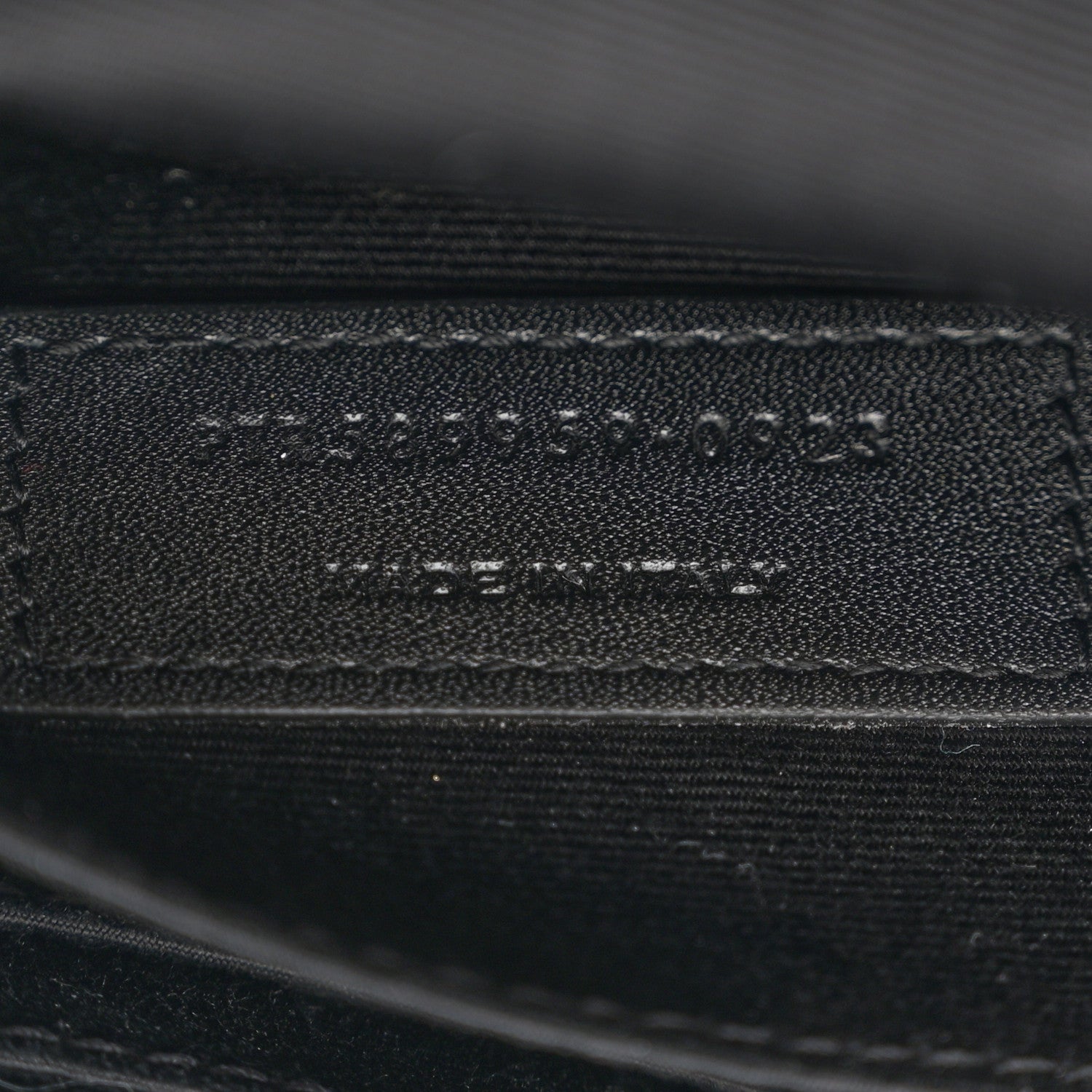 Saint Laurent Grain De Poudre Monogram Belt Bag Black 7 of 13