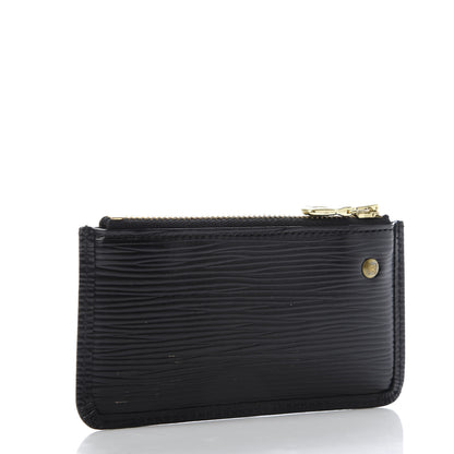 Louis Vuitton Epi Key Pouch Black 3 of 8