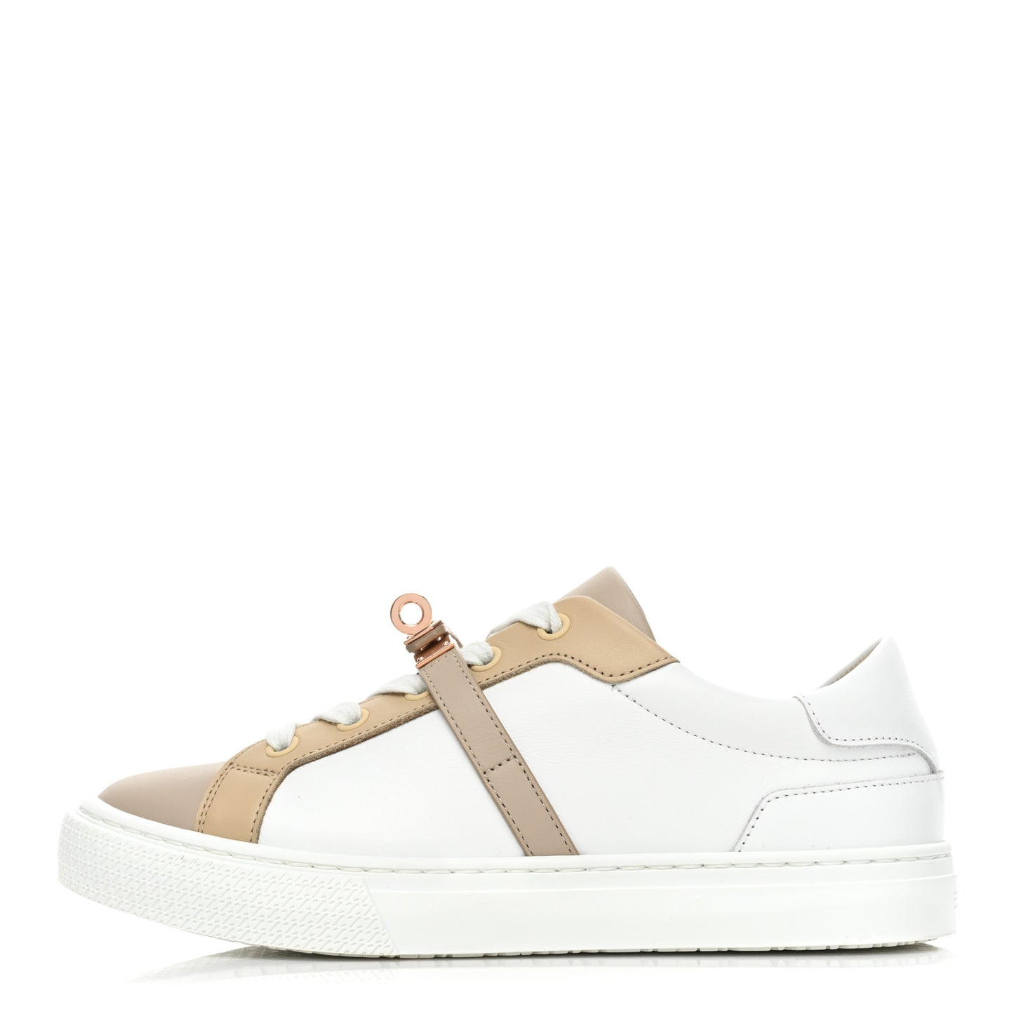 Calfskin Day Sneakers 35.5 Multicolor White