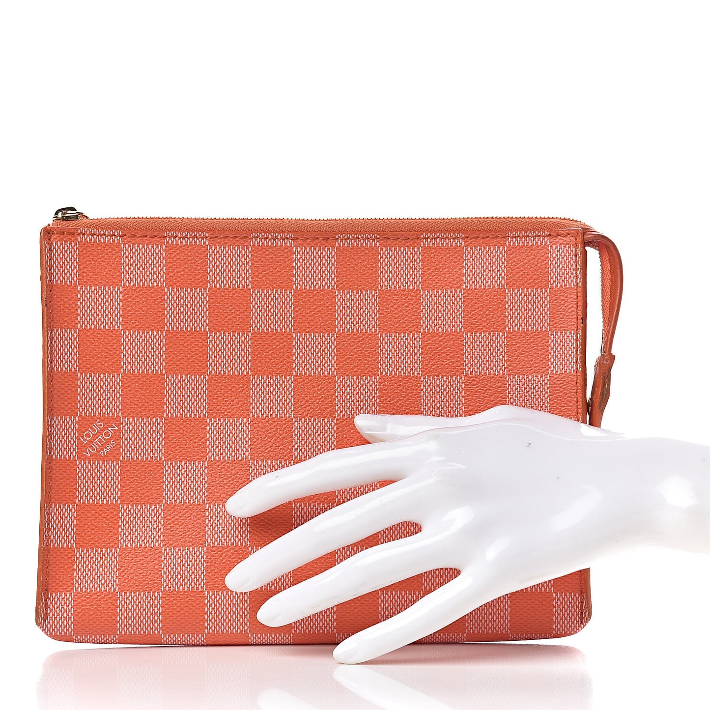 Damier Couleurs Element Clutch Piment