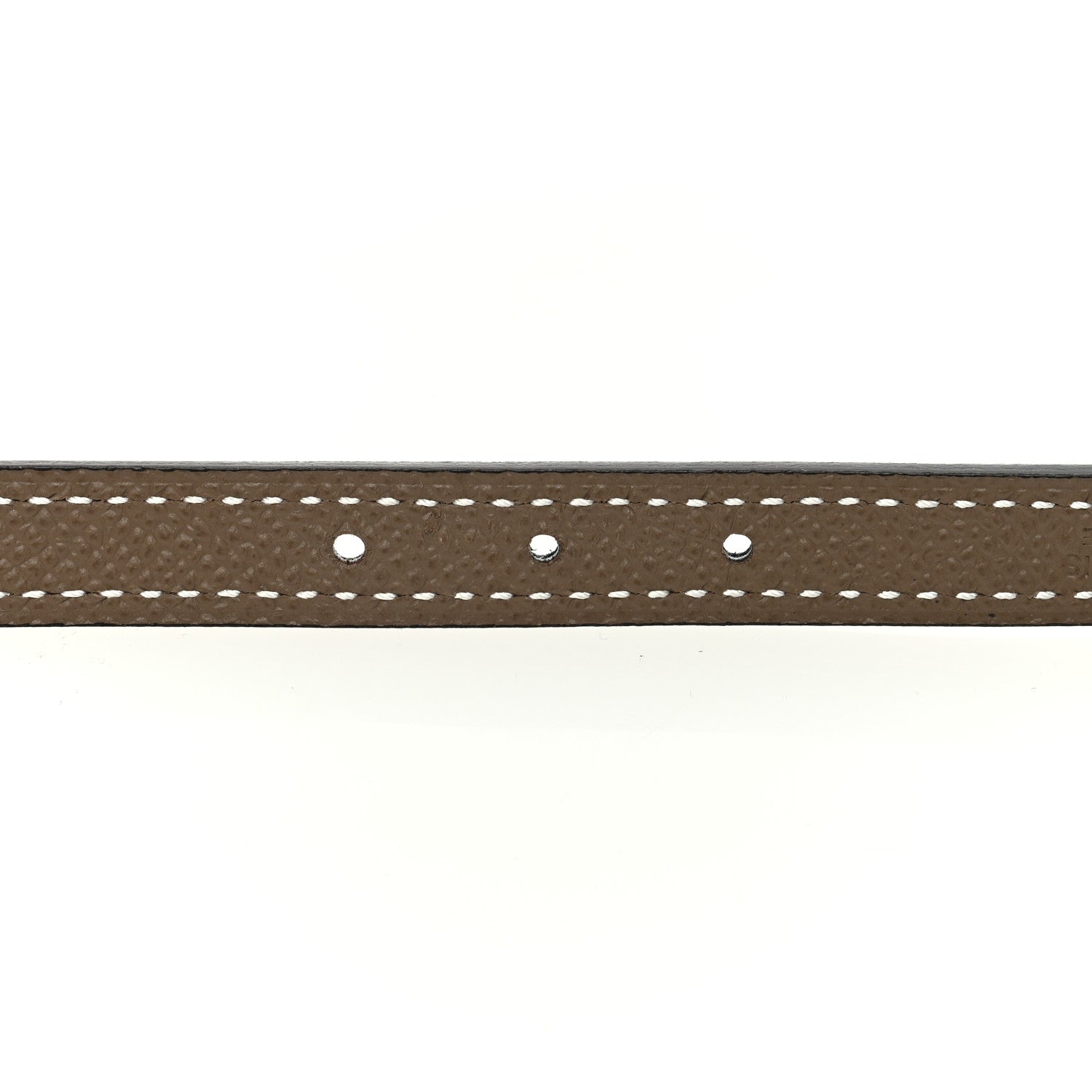 Hermes Swift Epsom 13mm Maillon H Belt 80 32 Etoupe Black 4 of 6