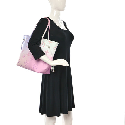 Louis Vuitton Monogram Giant Spring In The City Neverfull MM Sunrise Pastel 2 of 8