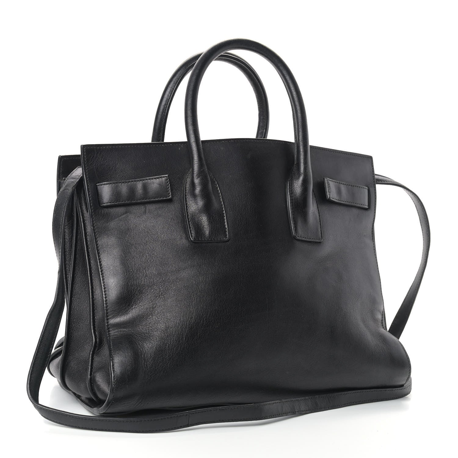 Saint Laurent Calfskin Small Sac De Jour Black 3 of 9