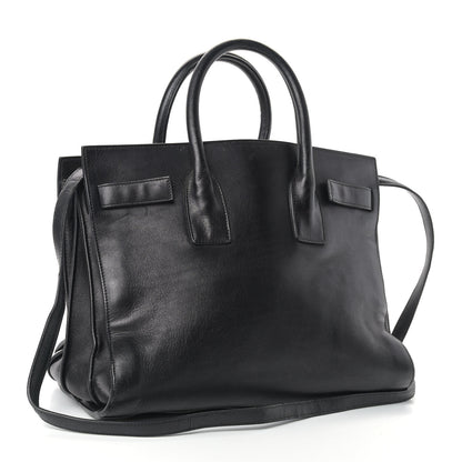 Saint Laurent Calfskin Small Sac De Jour Black 3 of 9