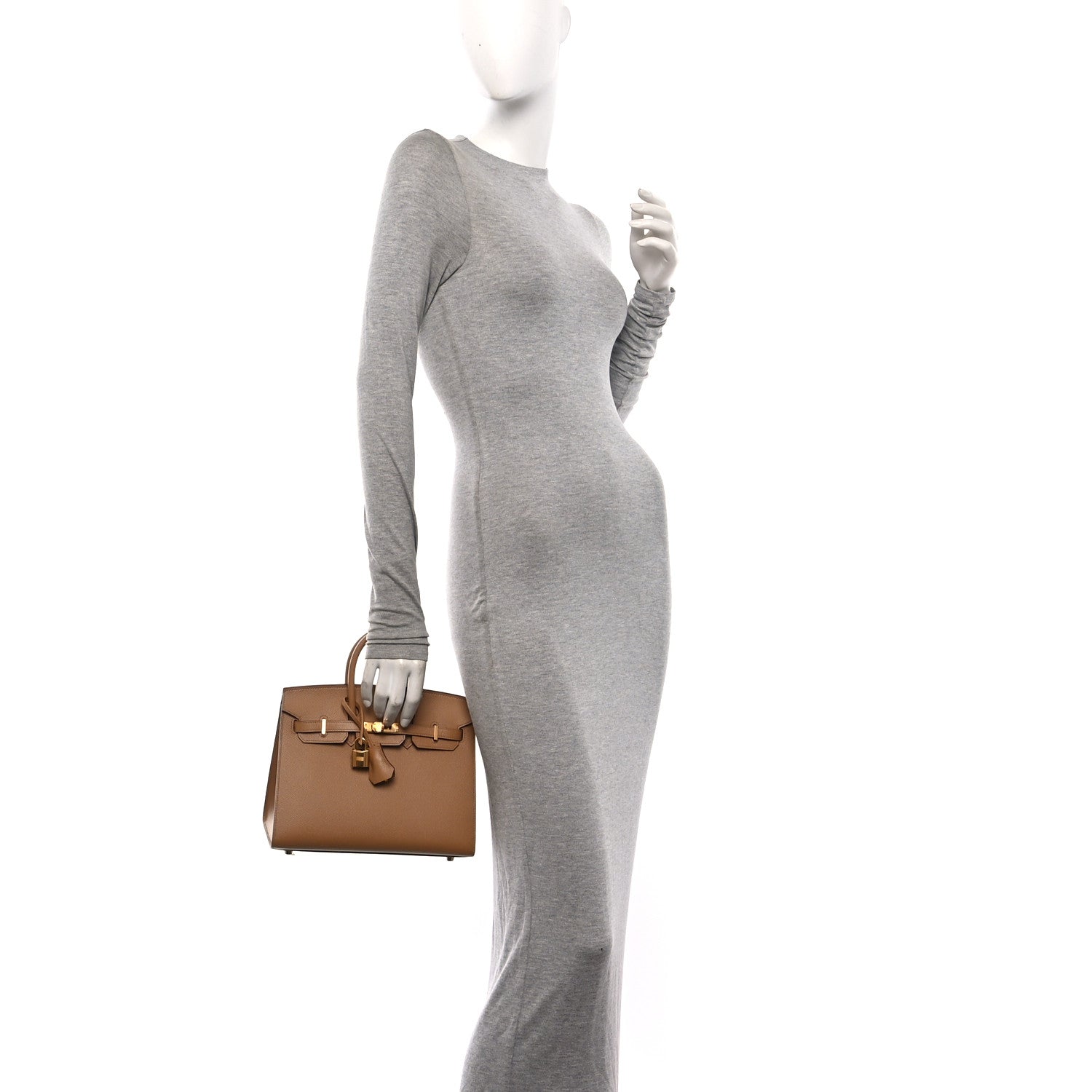Hermes Epsom Birkin Sellier 25 Biscuit 2 of 12