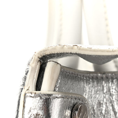 Christian Dior Metallic Calfskin Medium Diorever Flap Silver 14 of 14