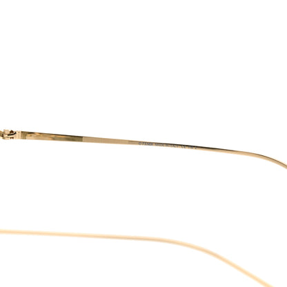 Fendi Metal Fendi Forever Aviator Sunglasses FF0407/G/S Gold 5 of 7