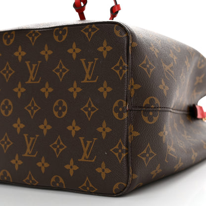 Louis Vuitton Monogram Neonoe MM Coquelicot 9 of 10